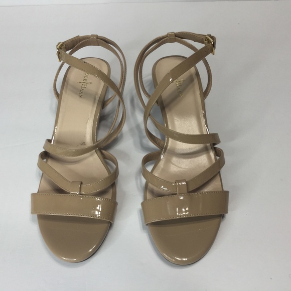 Cole Haan | Shoes | Cole Haan Strappy Tan Sandals Size 7b | Poshmark